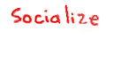 socialize