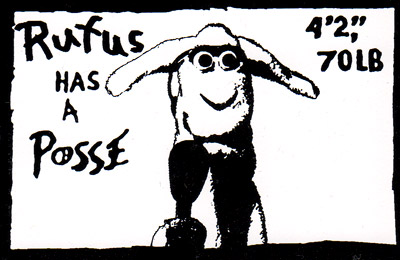 rufus posse sticker